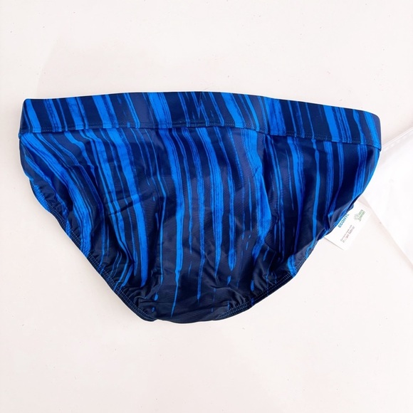 Todd Sanfield High Tide Swim Brief Blue Size Medium New - Picture 3 of 7